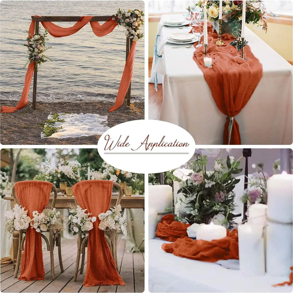Polyester Crinkle Table Runner