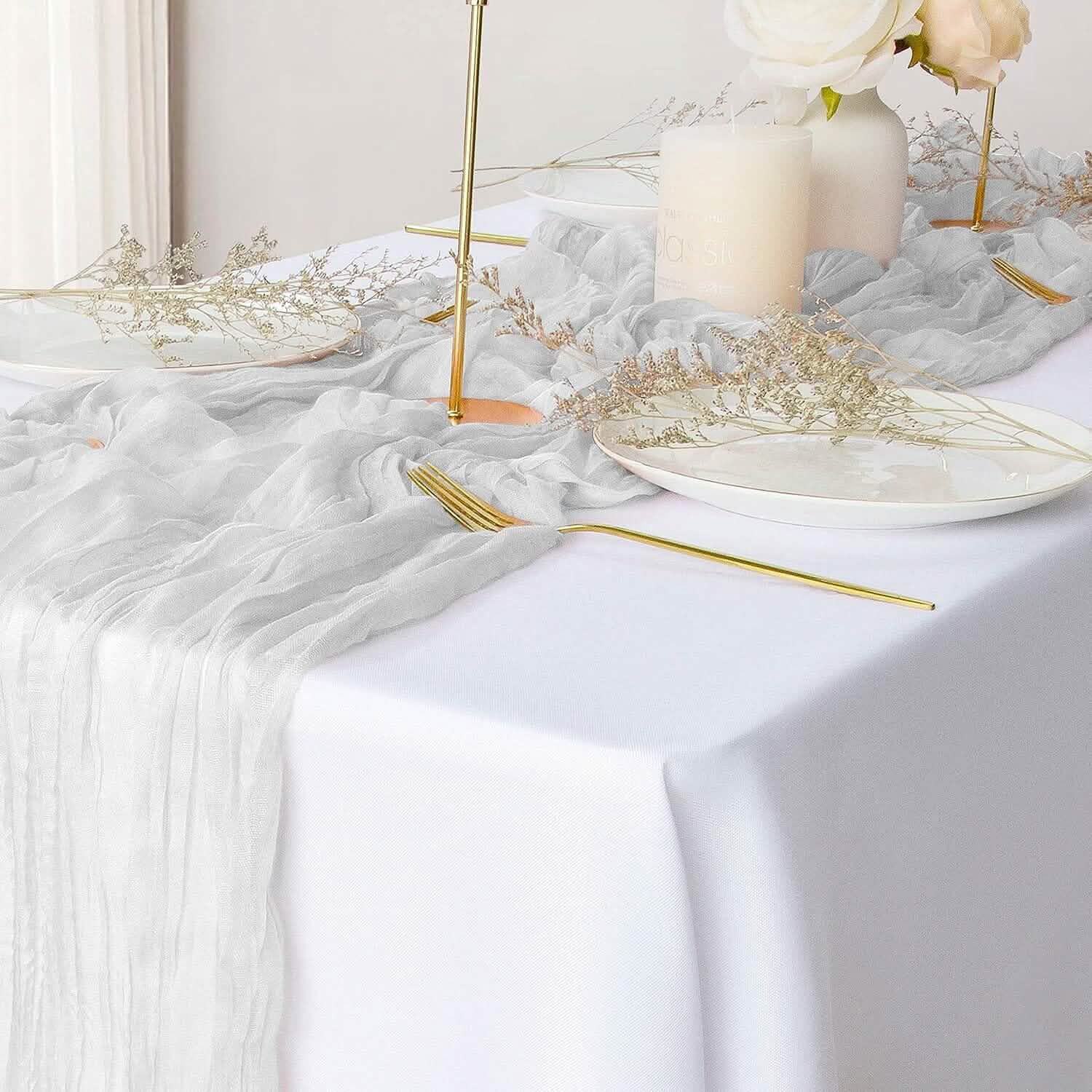Polyester Crinkle Table Runner