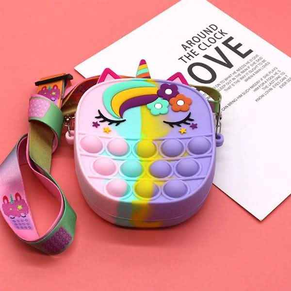 Pop Unicorn Purse Fidget Toys For Girls
