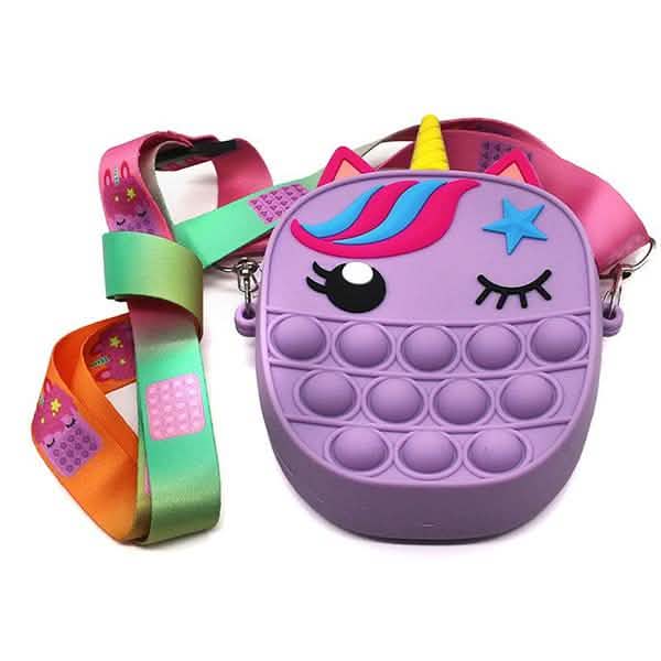 Pop Unicorn Purse Fidget Toys For Girls