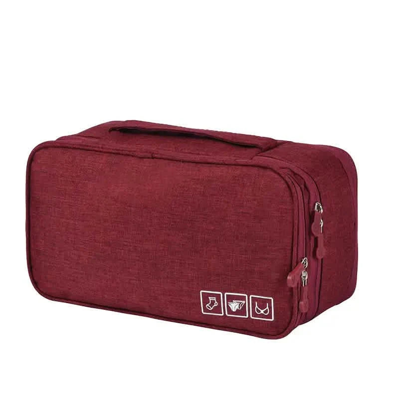 Portable Underwear & Toiletry Storage Bag