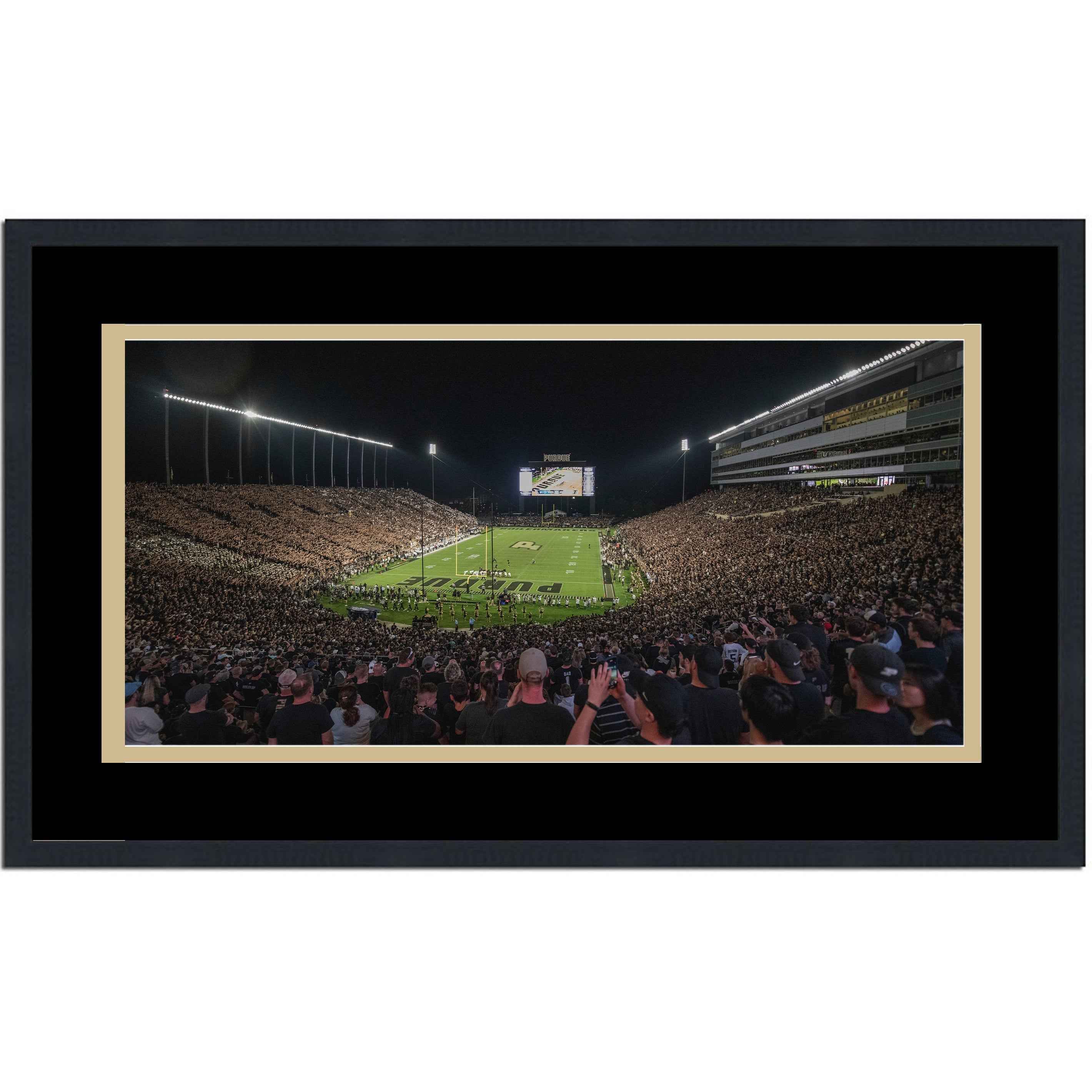 Framed Ross-Ade Stadium Purdue Boilermakers 16x24 NCAA Football Photo Professionally Matted