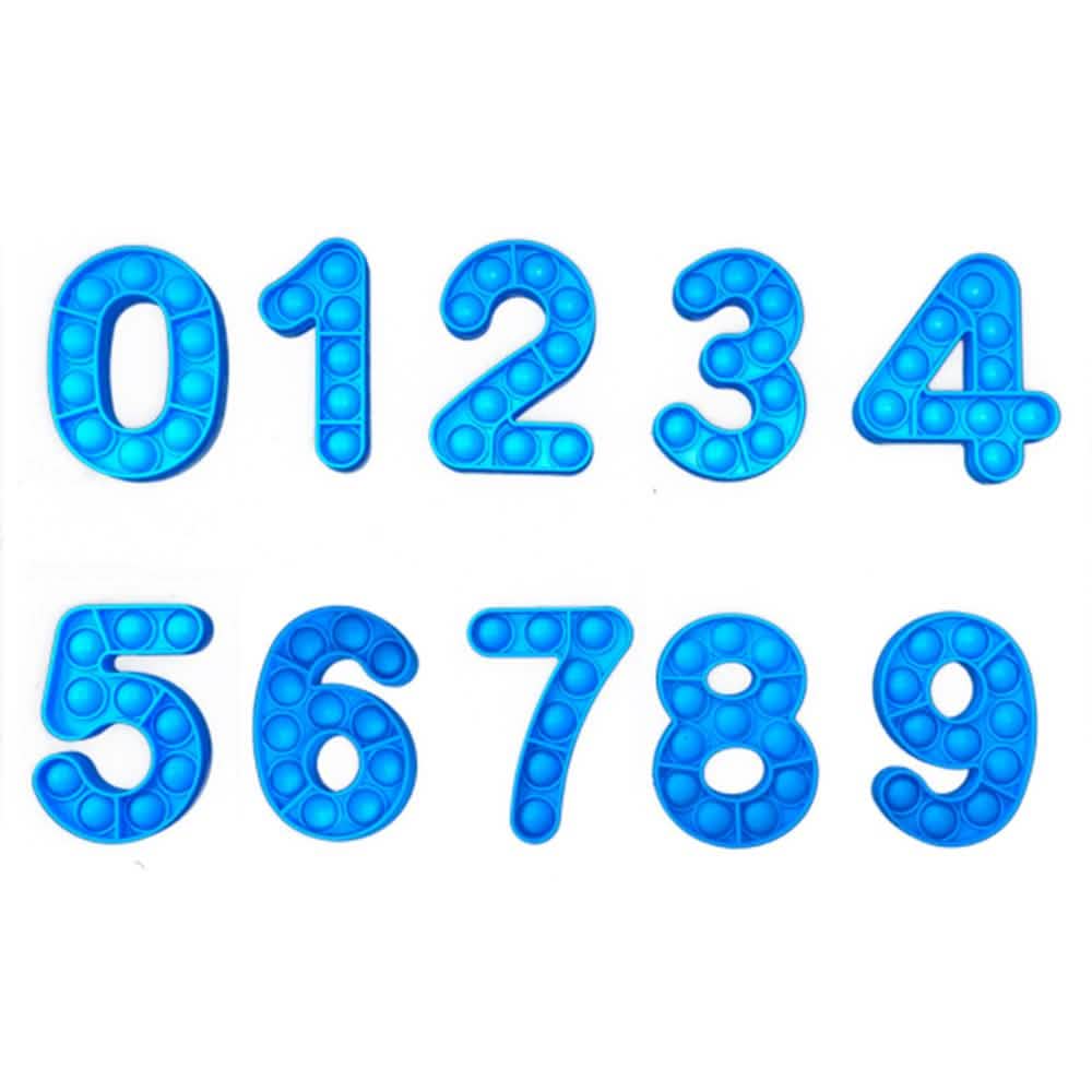 Push Pop Anti-Stress Numbers