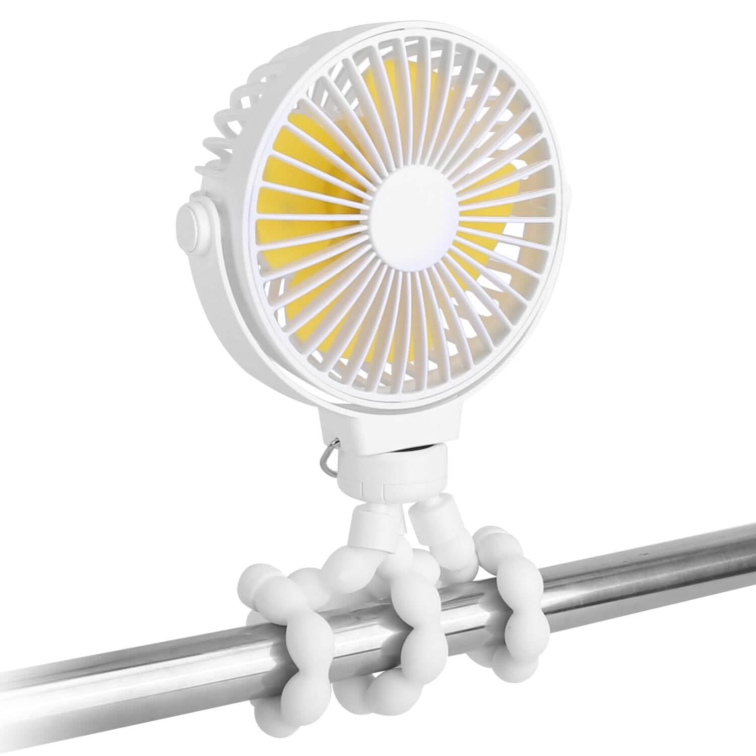 Rechargeable Handheld Fan with Flexible Tripod