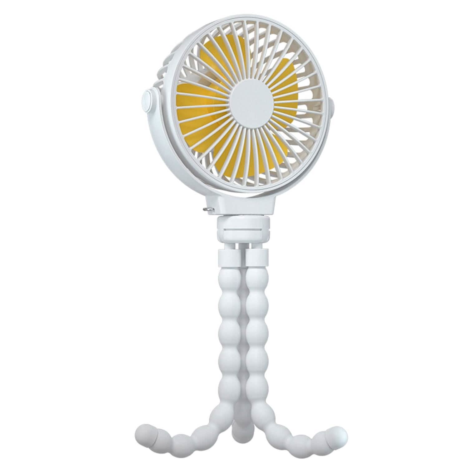 Rechargeable Handheld Fan with Flexible Tripod