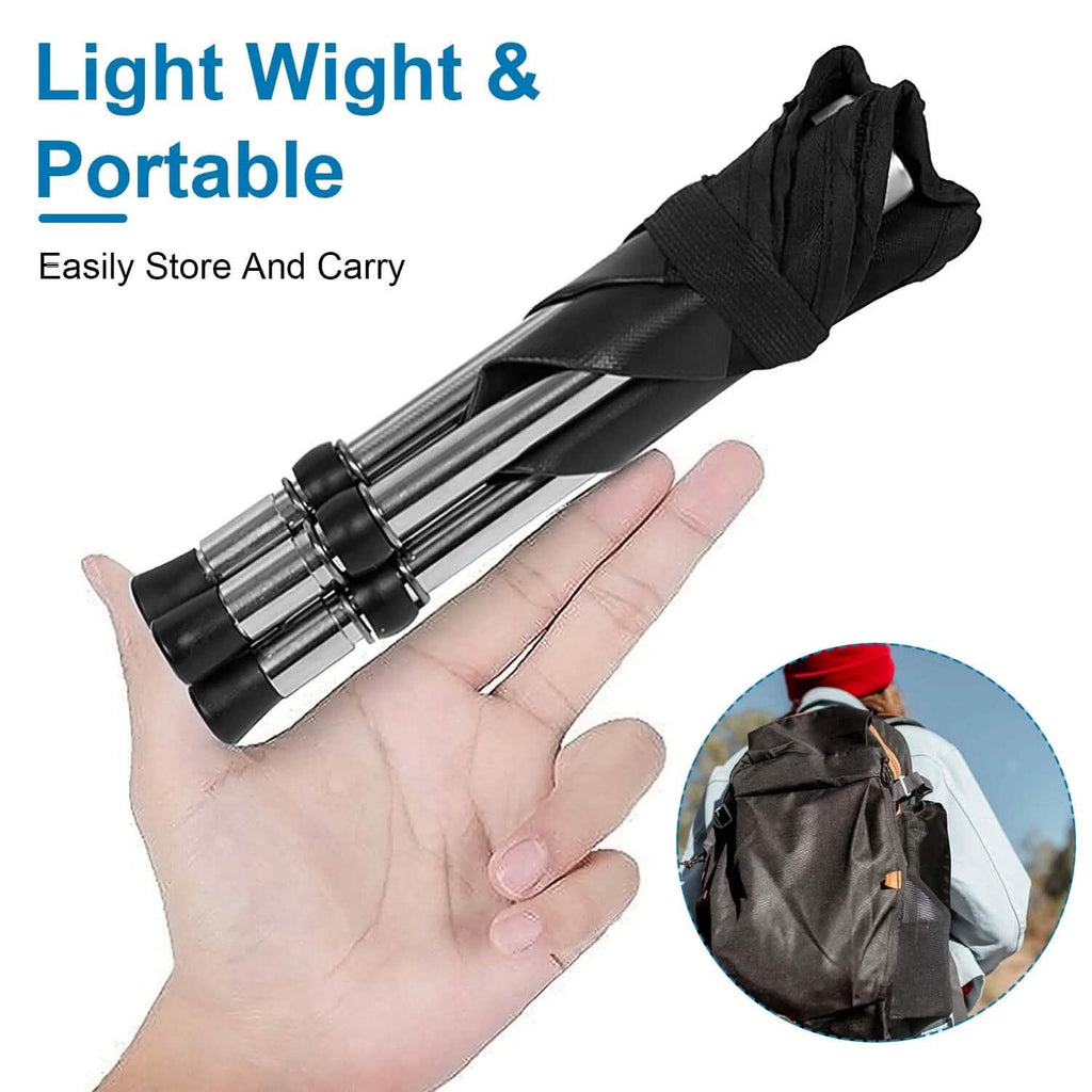 Retractable Portable Folding Chair Easy Set Up Backpacking Stool