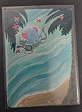Custom Painted Tentacool Pokemon Card