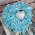 Rose Pillow Heart Cushion Ring Holder