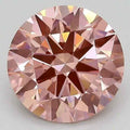 Round 3.25 ct Fancy Intense Pink VS1 IGI Certified Lab Grown HPHT Diamond Round