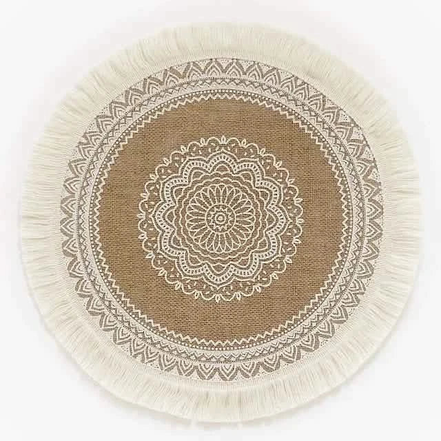 Round Mandala Placemats