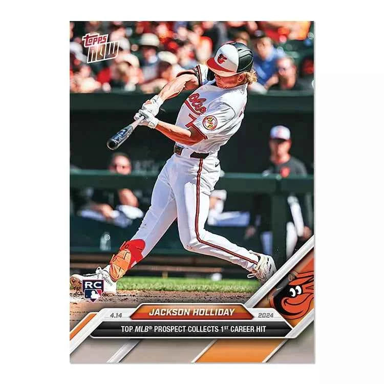 2024 Topps Now Jackson Holliday #75 Rookie RC Baseball Card
