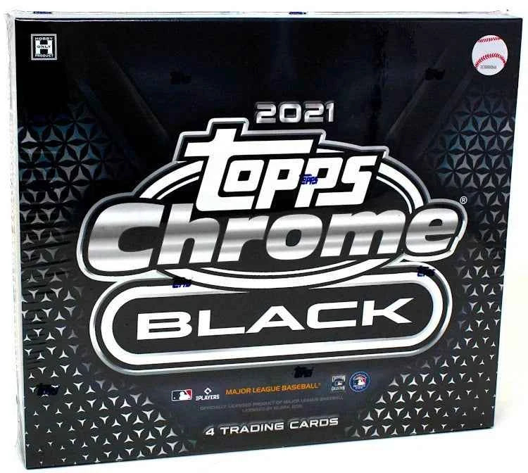 2021 Topps Chrome Black Baseball Hobby Box
