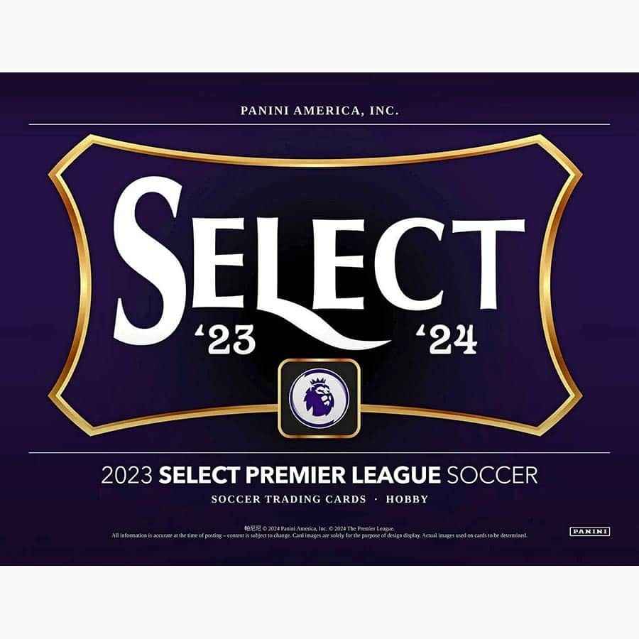 2023-24 Panini Select Premier League Soccer Hobby Box