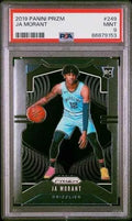 Graded 2019-20 Panini Prizm Ja Morant #249 Rookie RC Basketball Card PSA 9 Gem Mint