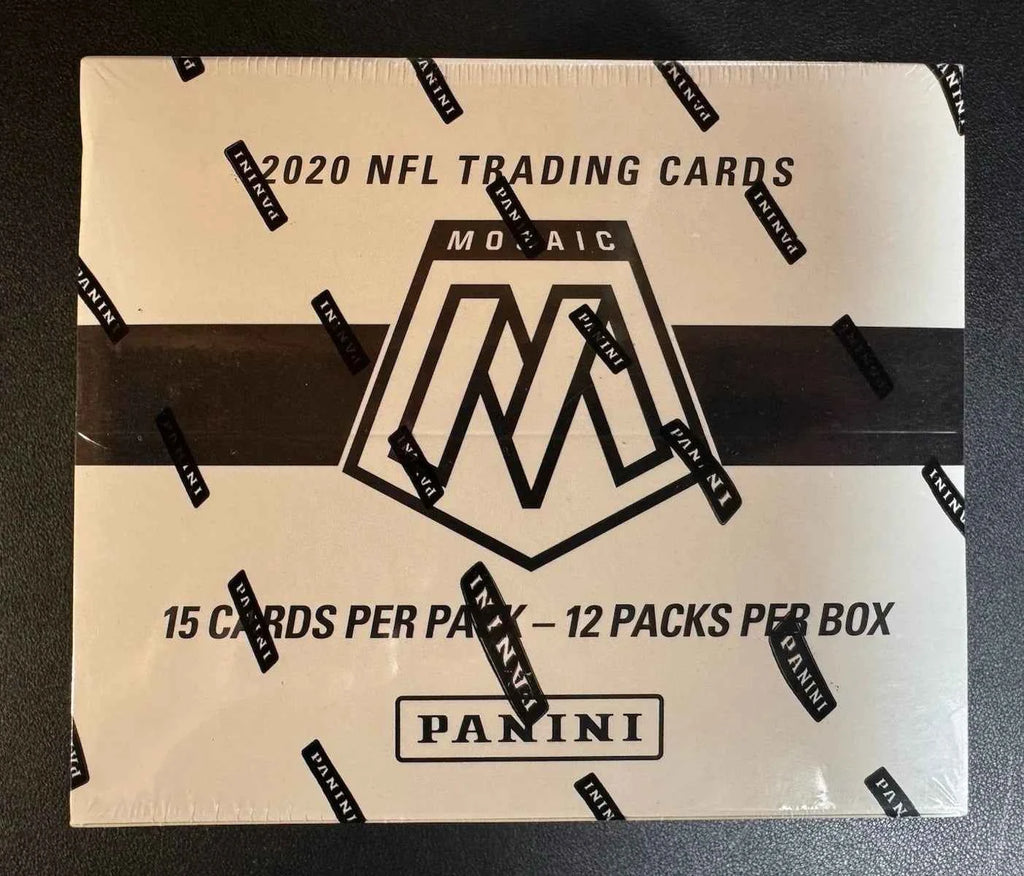 2020 Panini Mosaic Football Factory Sealed Cello Fat Pack Box 12 Packs
