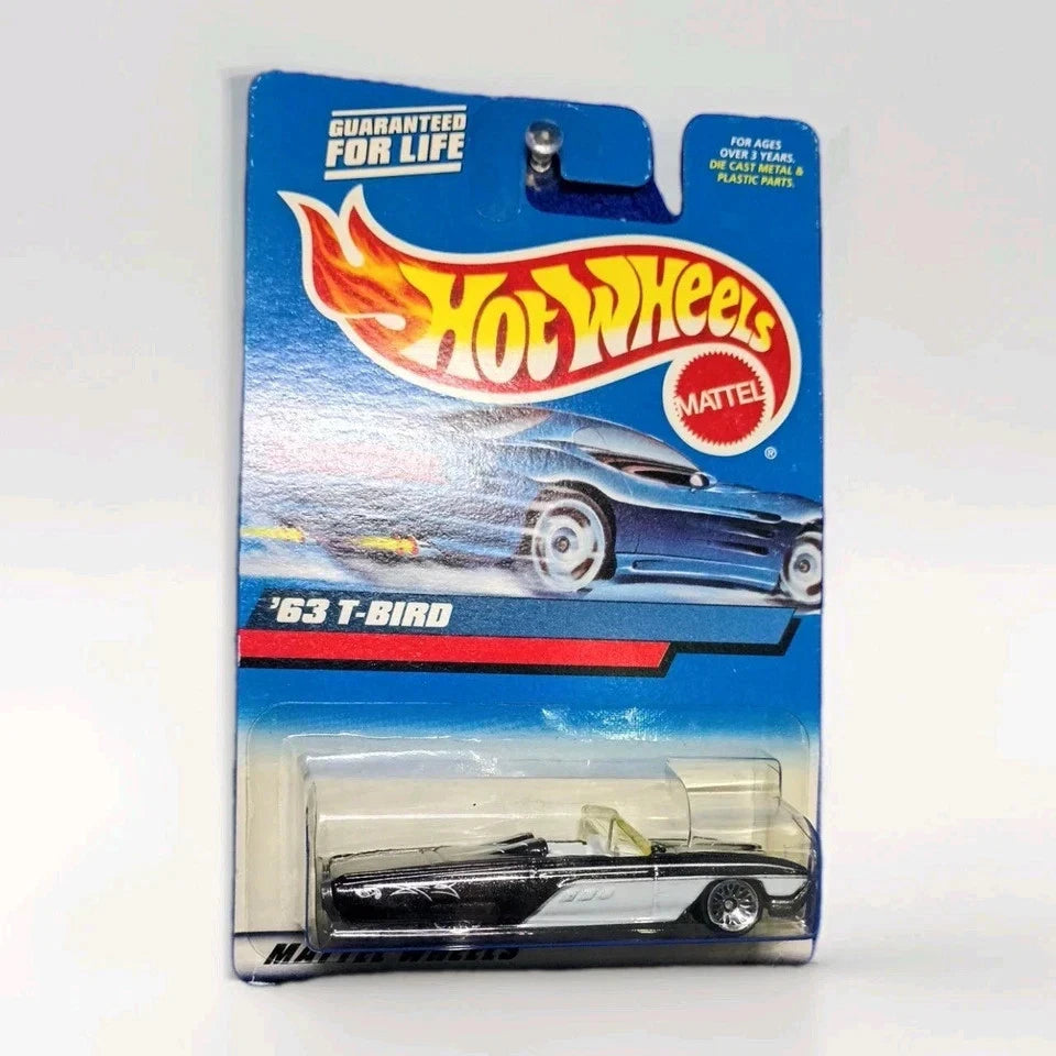 '63 T-Bird Hot Wheels Die-Cast | 1963 Ford Thunderbird Vintage Classic Collector's Edition - Die-Cast Vehicle | 99RedCoins
