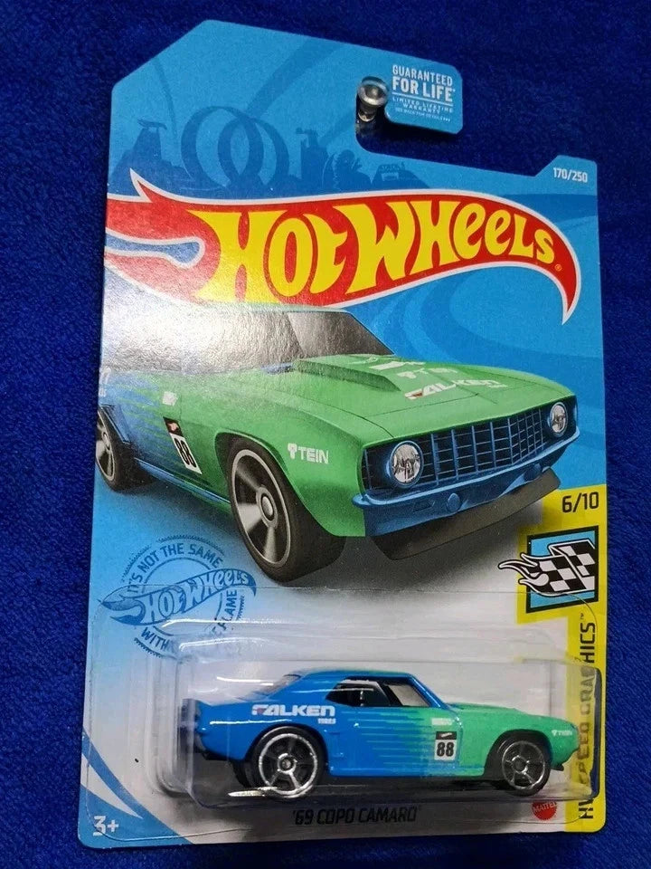 '69 COPO Camaro Hot Wheels Die-Cast | American Muscle Legend Collector's Edition - Die-Cast Vehicle | 99RedCoins