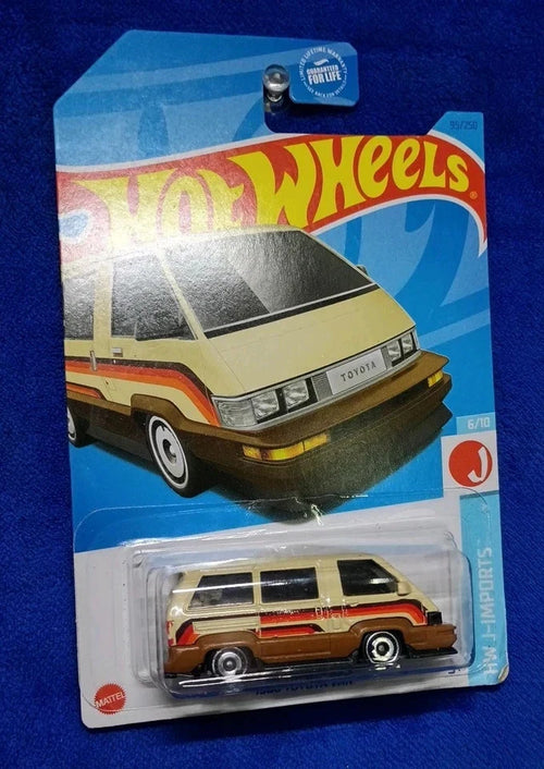 1986 Toyota Van Hot Wheels Die-Cast | JDM 80s Nostalgia Collector's Edition - Die-Cast Vehicle | 99RedCoins