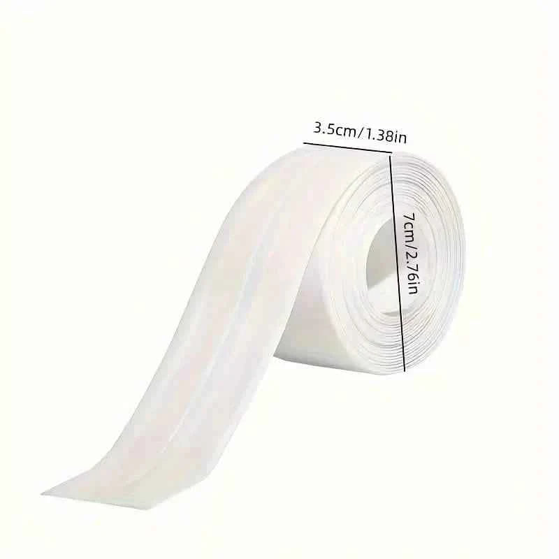 Self-Adhesive Waterproof Caulk Strip - Moisture-Resistant Sealing Tape for Kitchen & Bathroom