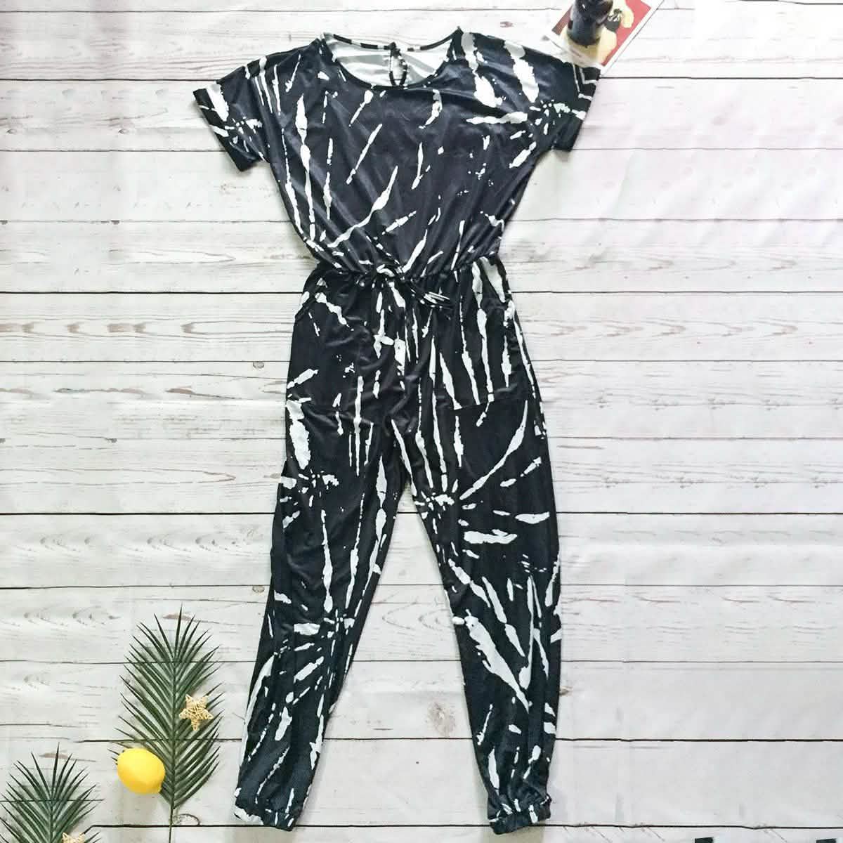 Short Sleeve Jumpsuit