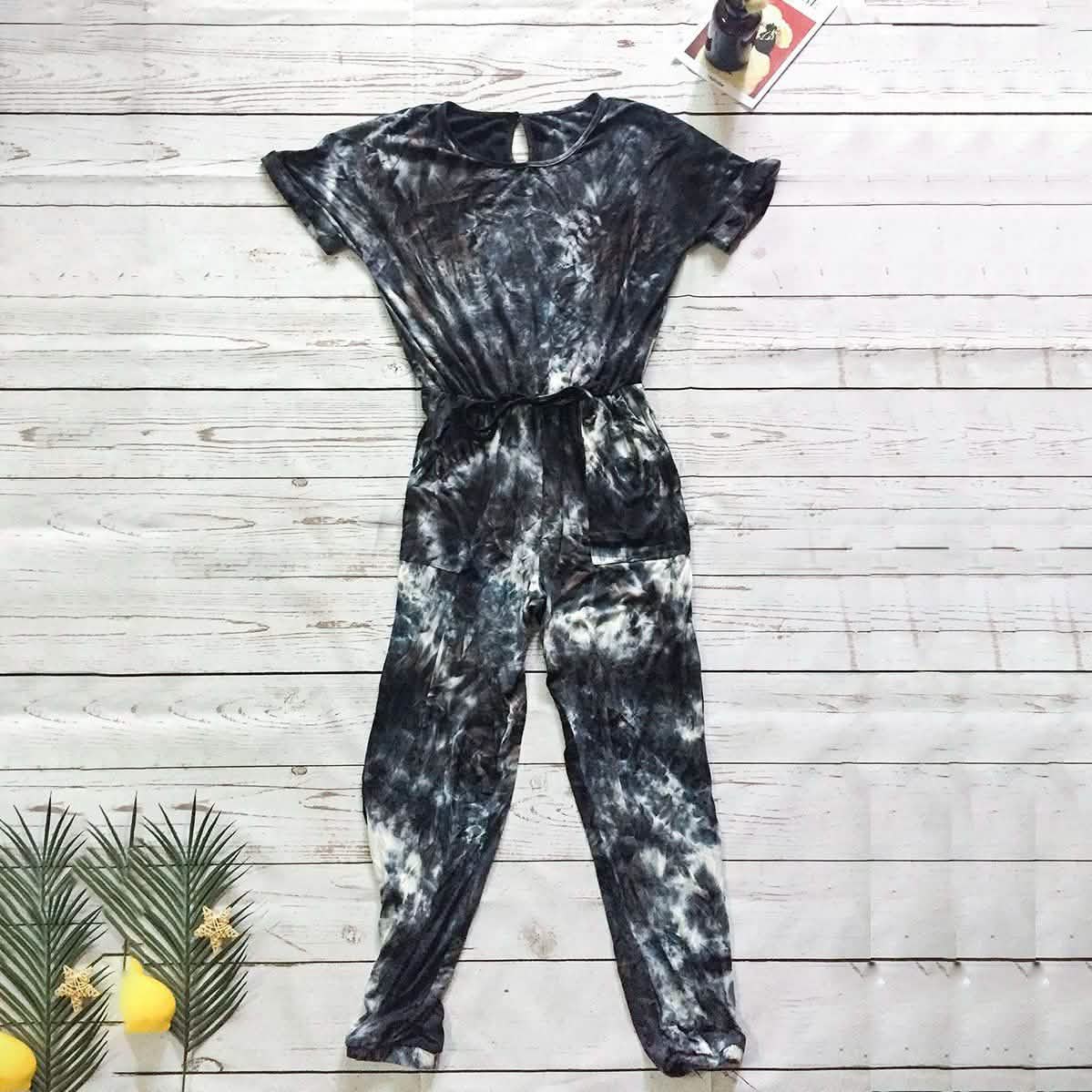 Short Sleeve Jumpsuit