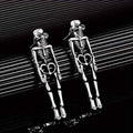 Skeleton Design Dangle Earrings