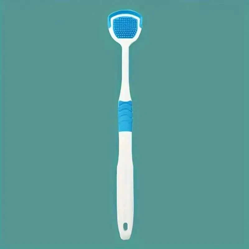 Soft Silicone Tongue Scraper Cleaning Toothbrush