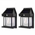 Solar-Powered Motion-Sensor Outdoor Wall Light