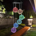 Solar Wind Chimes Light - Mobile Hanging LED Light, Color Changing Wind Chime