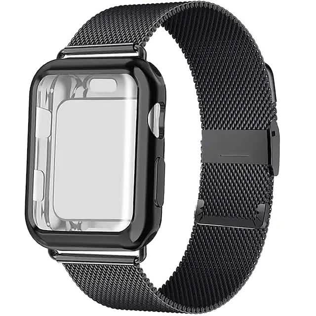 Stainless Steel Adjustable Wrist Strap with Screen Protector
