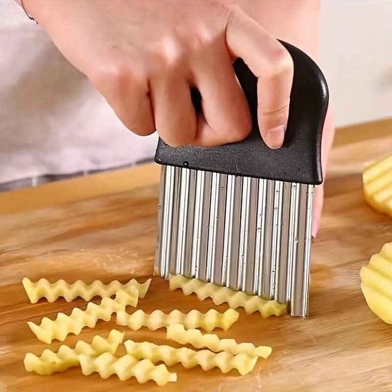 Stainless Steel Versatile Crinkle Cutter