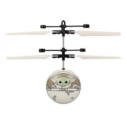 Star Wars The Mandalorian The Child In Pram Motion Sensing UFO Ball Helicopter