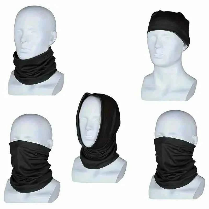 Summer Face Cover Scarf, Moisture Wicking Breathable Stretch Face Neck Gaiter Mask