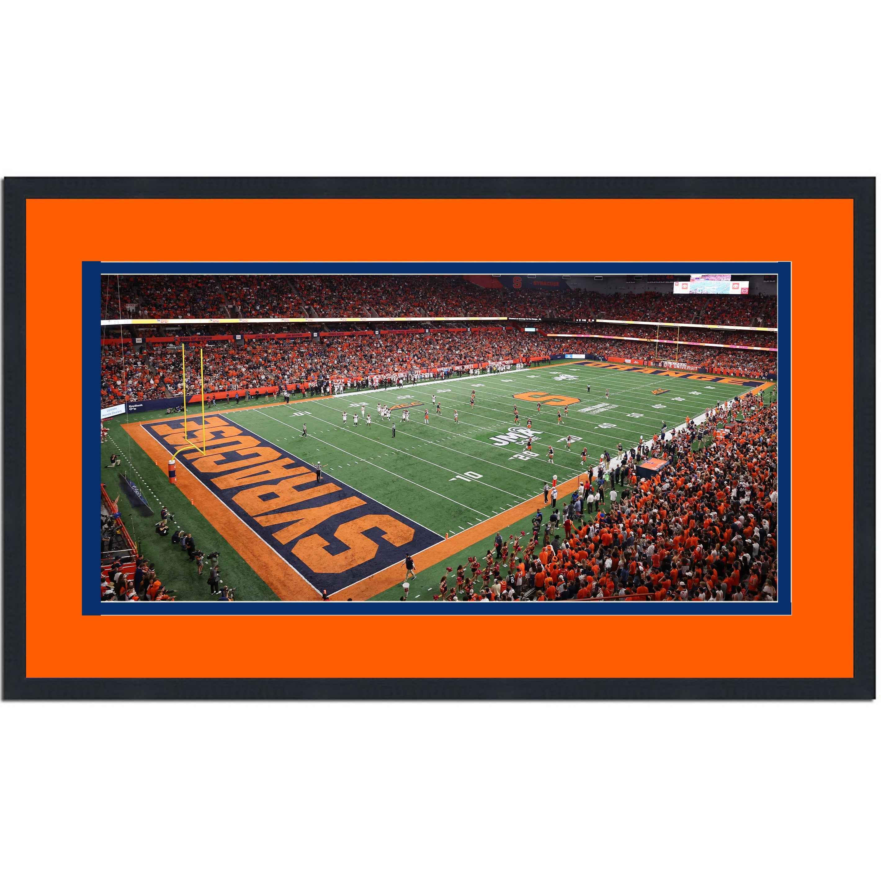 Framed JMA Wireless Dome Syracuse Orange 16x24 NCAA Football Photo Professionally Matted