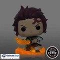 Galactic Toys Exclusive - Funko Pop! Animation: Demon Slayer-Tanjiro Glow Chase Edition