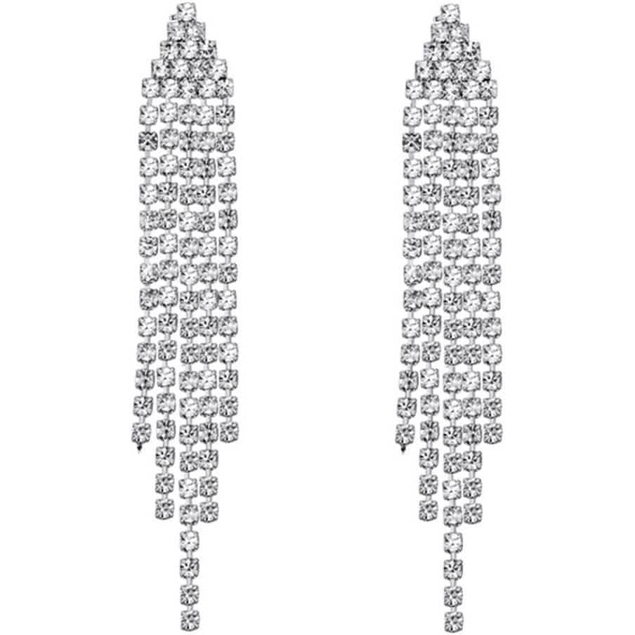 Tassel Linear Drop Earrings