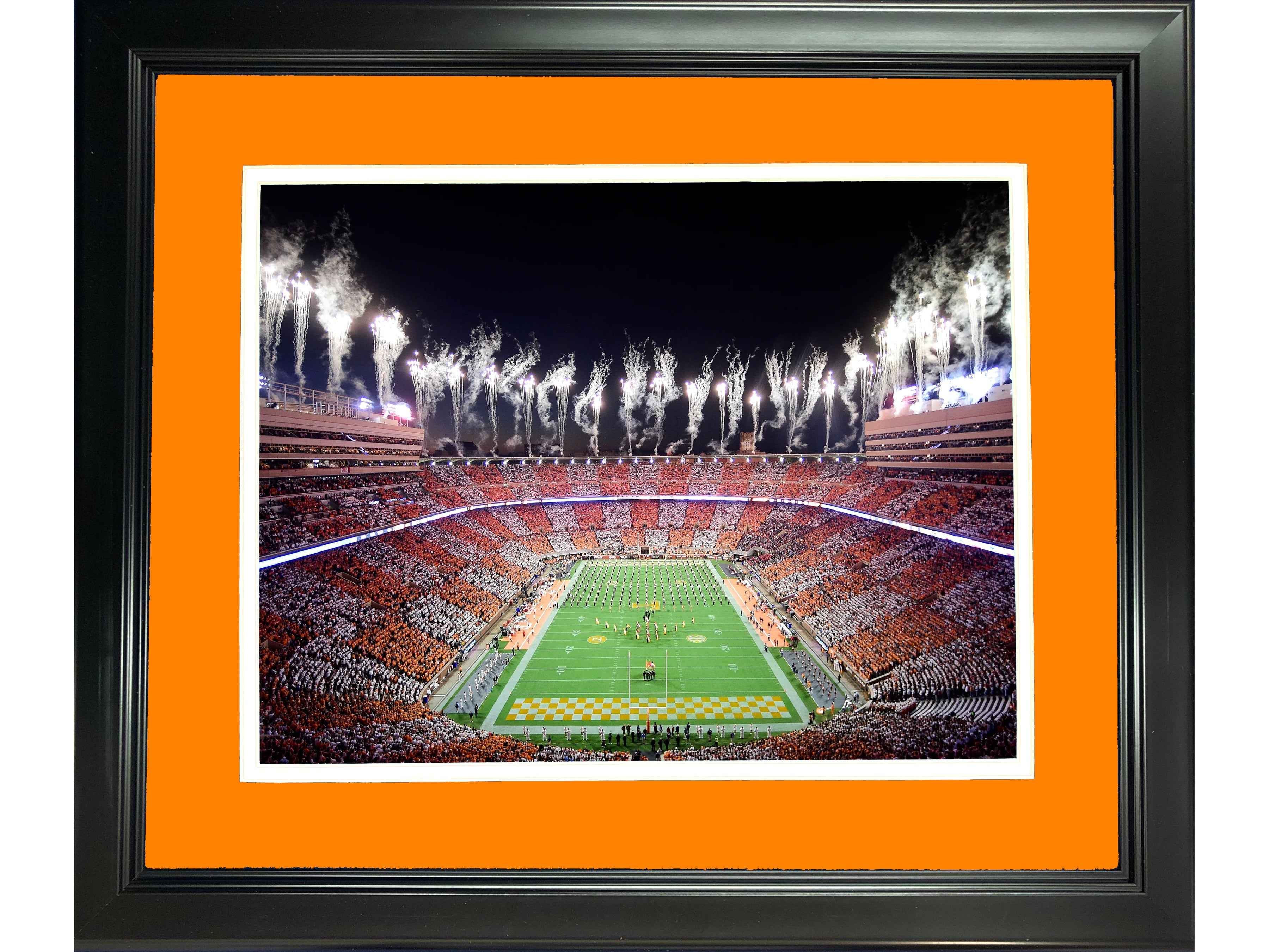Framed Neyland Stadium Tennessee Volunteers 11"x14" NCAA Football Photo Professionally Matted