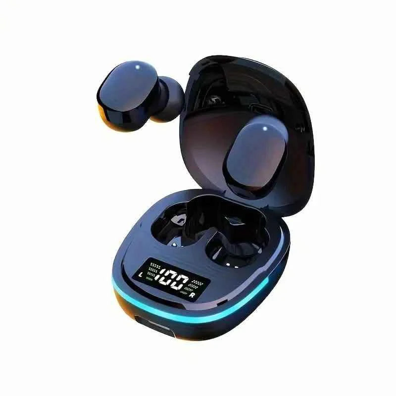 TWS V5.3 True Wireless Earbuds with RGB Charging Case
