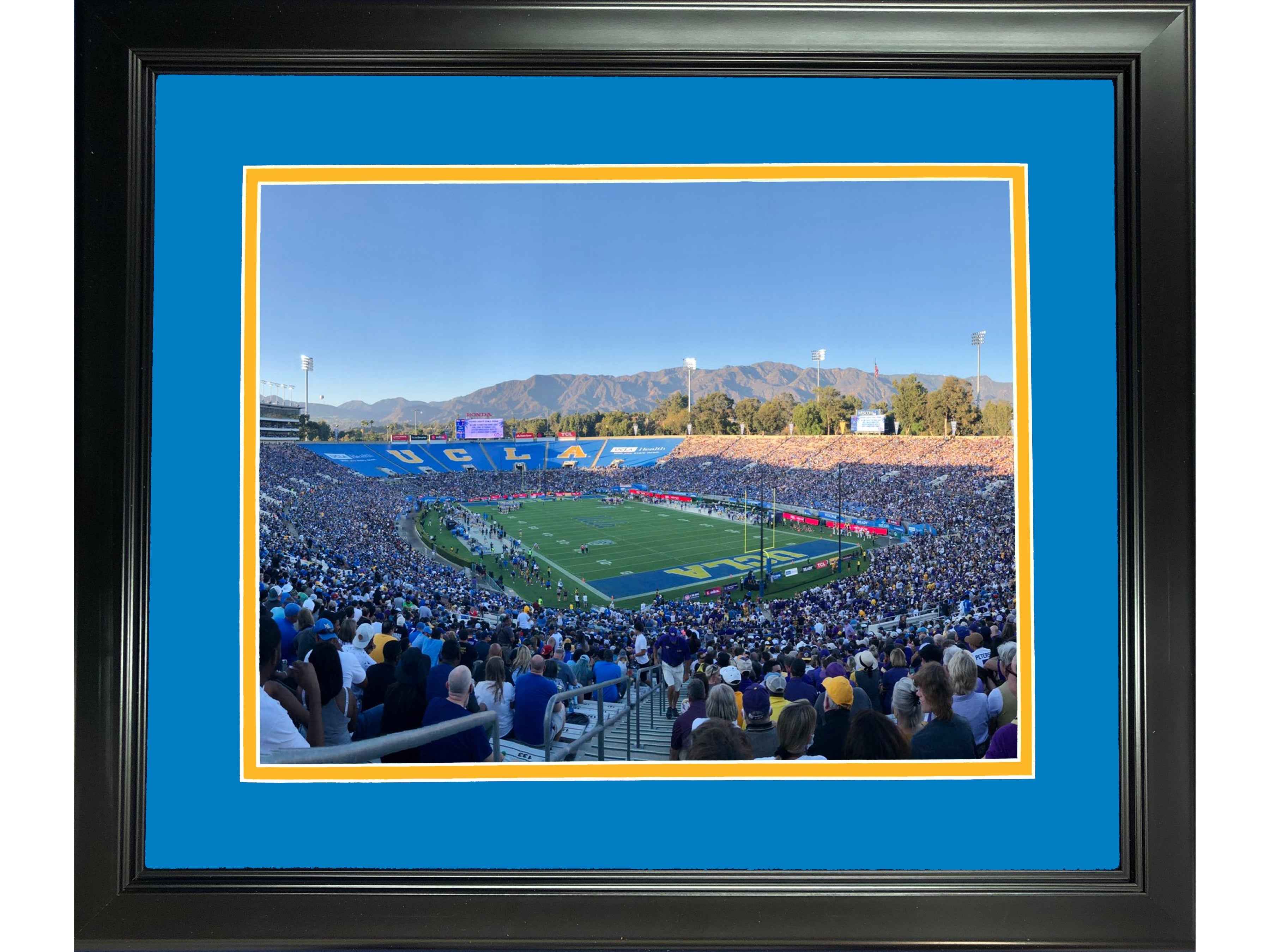 Framed Rose Bowl UCLA Bruins 11"x14" NCAA Football Photo Professionally Matted