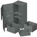 Ultimate Guard Twin Flip'n'Tray 266+ XenoSkin Deck Case — Grey