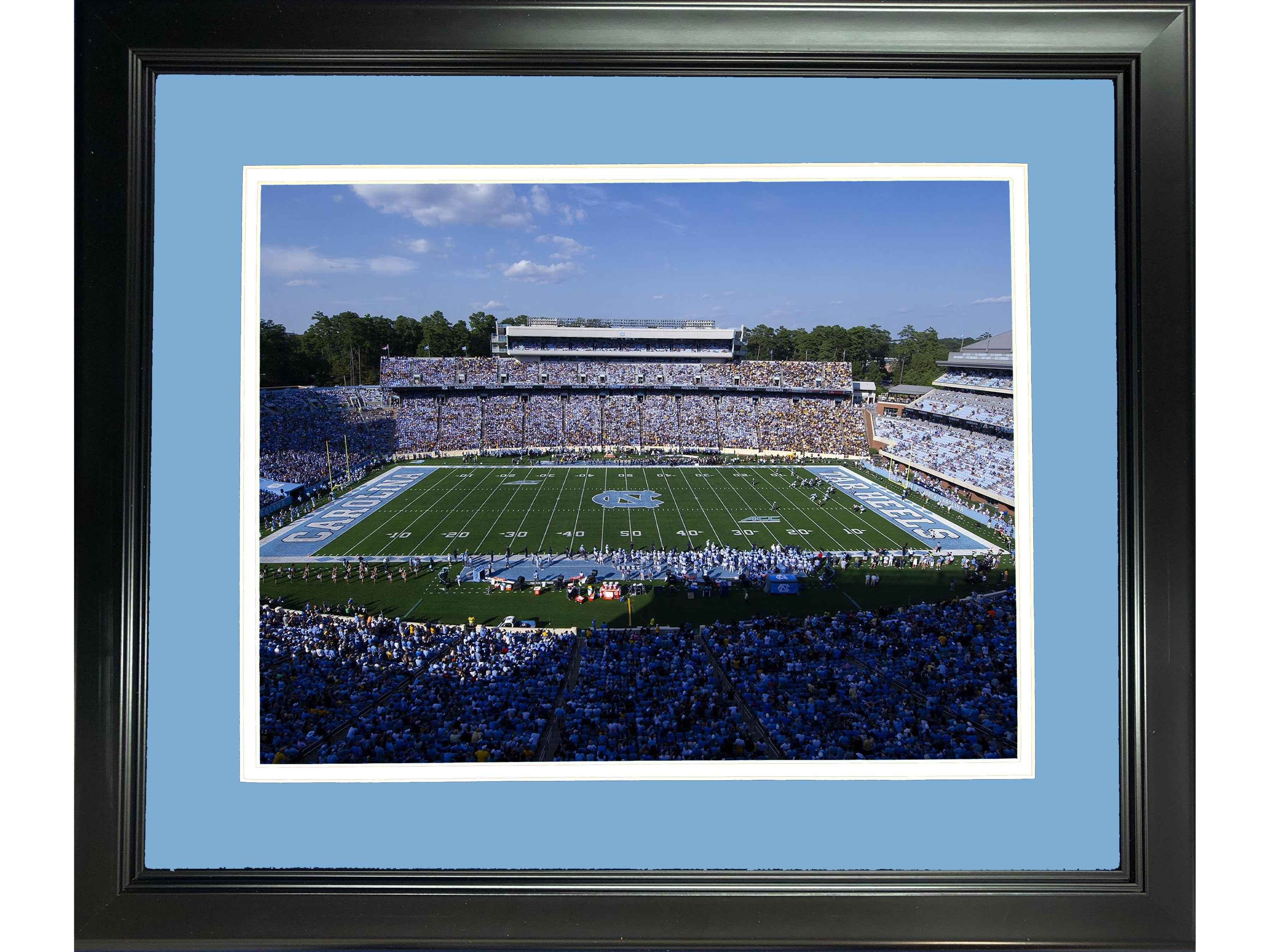 Framed Kenan Stadium North Carolina Tar Heels 11"x14" NCAA Football Photo Professionally Matted