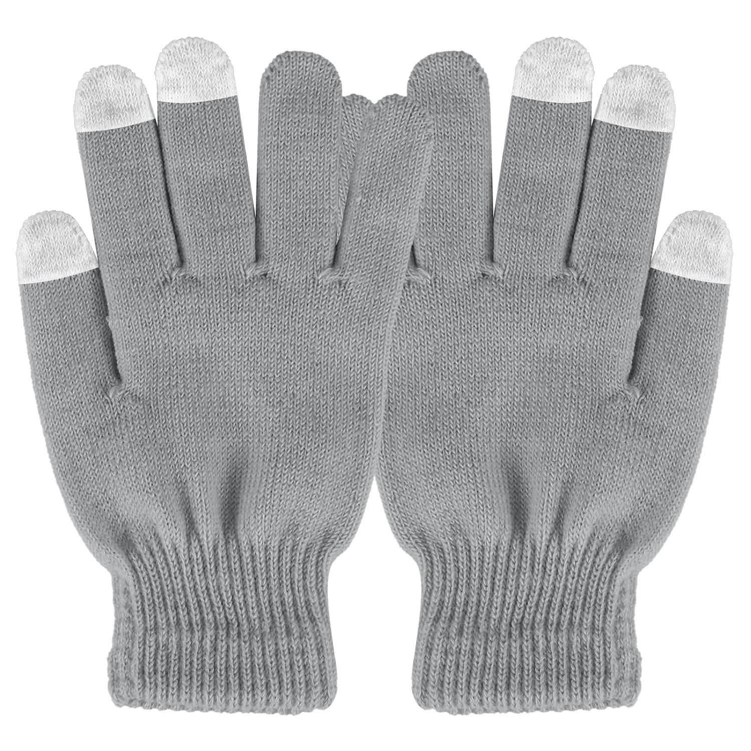 Unisex Winter Knit Gloves Touchscreen