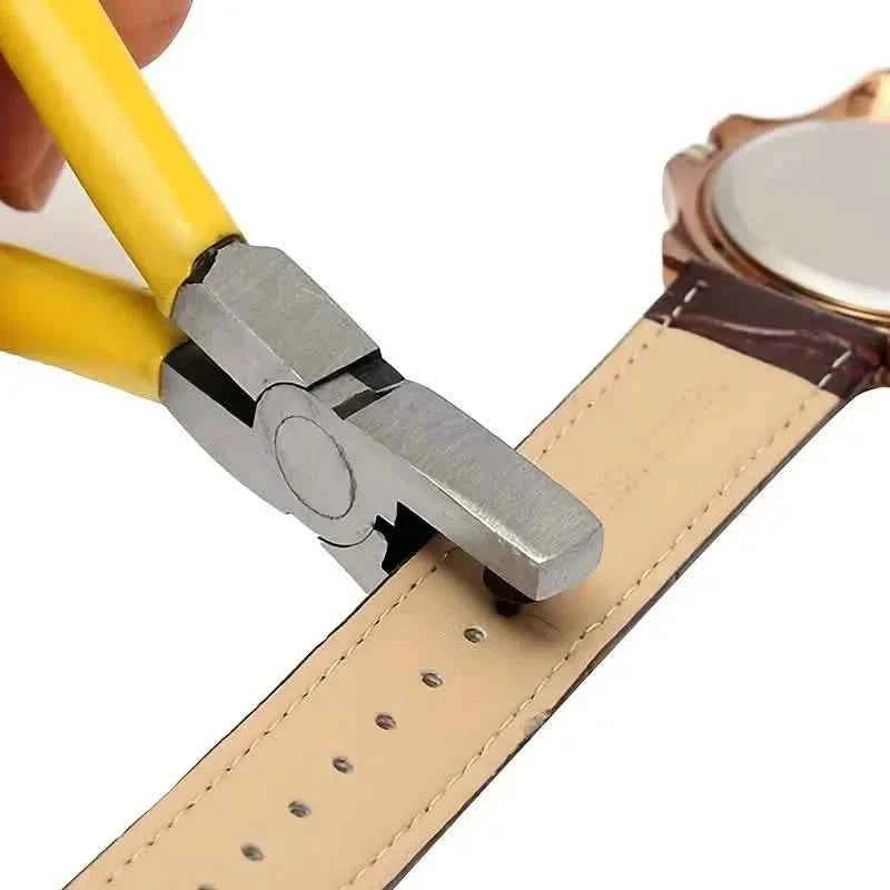 Universal Hand Strap Watch Band Punching Puncher, Punch Tool Hole Pliers Tools 2.0mm