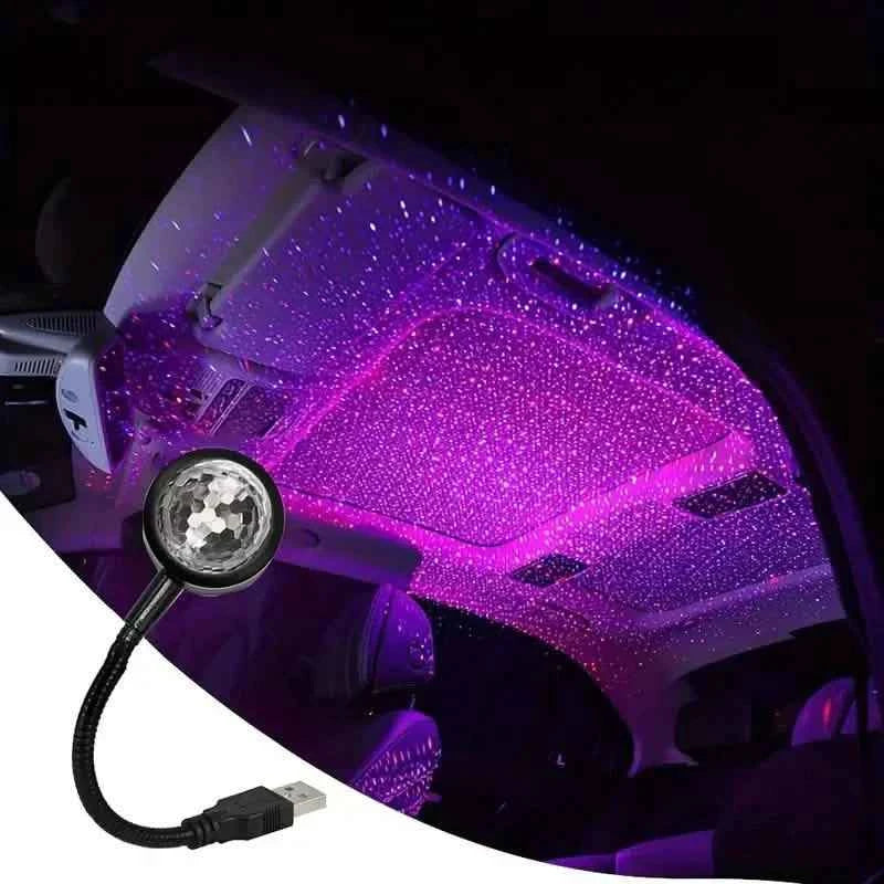 USB Music Rhythm Magic Stage Effect Projection Lamp