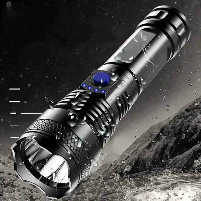 USB Rechargeable Strong Light Flashlight