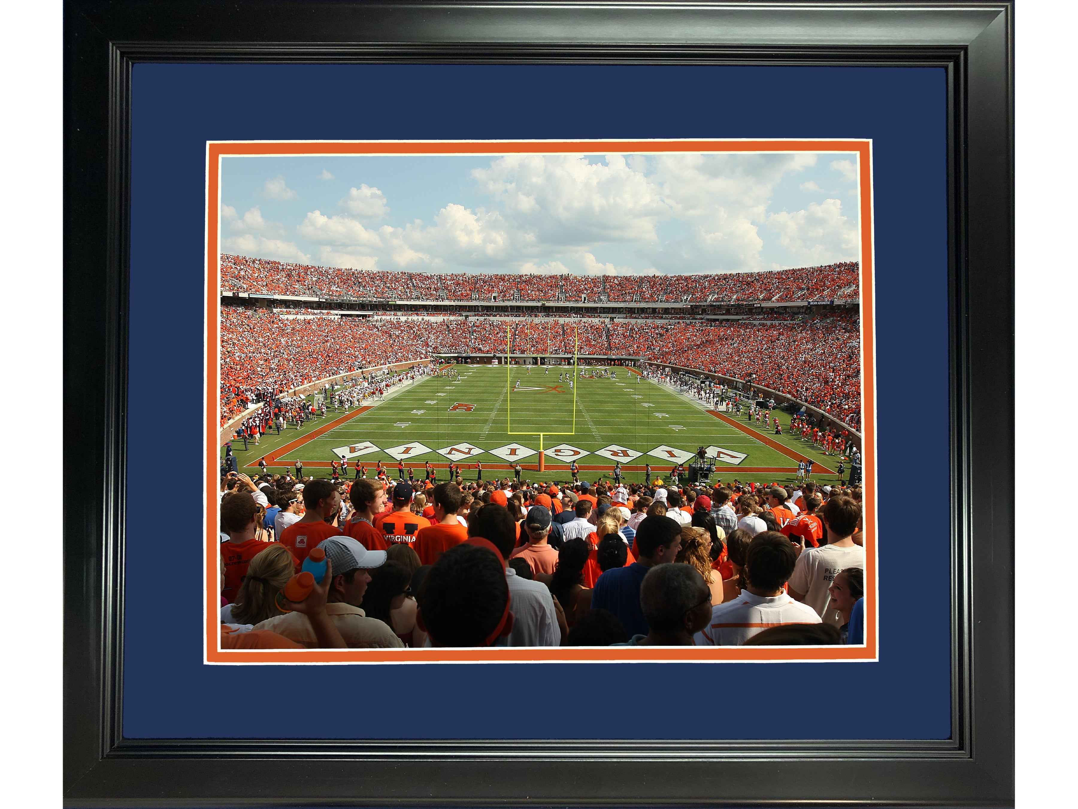 Framed Scott Stadium Virginia Cavaliers 11"x14" NCAA Football Photo Professionally Matted