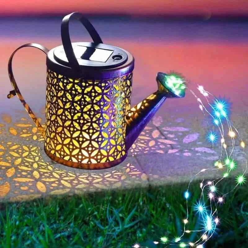 Watering Can Solar Garden Lights - Copper, Solar Powered