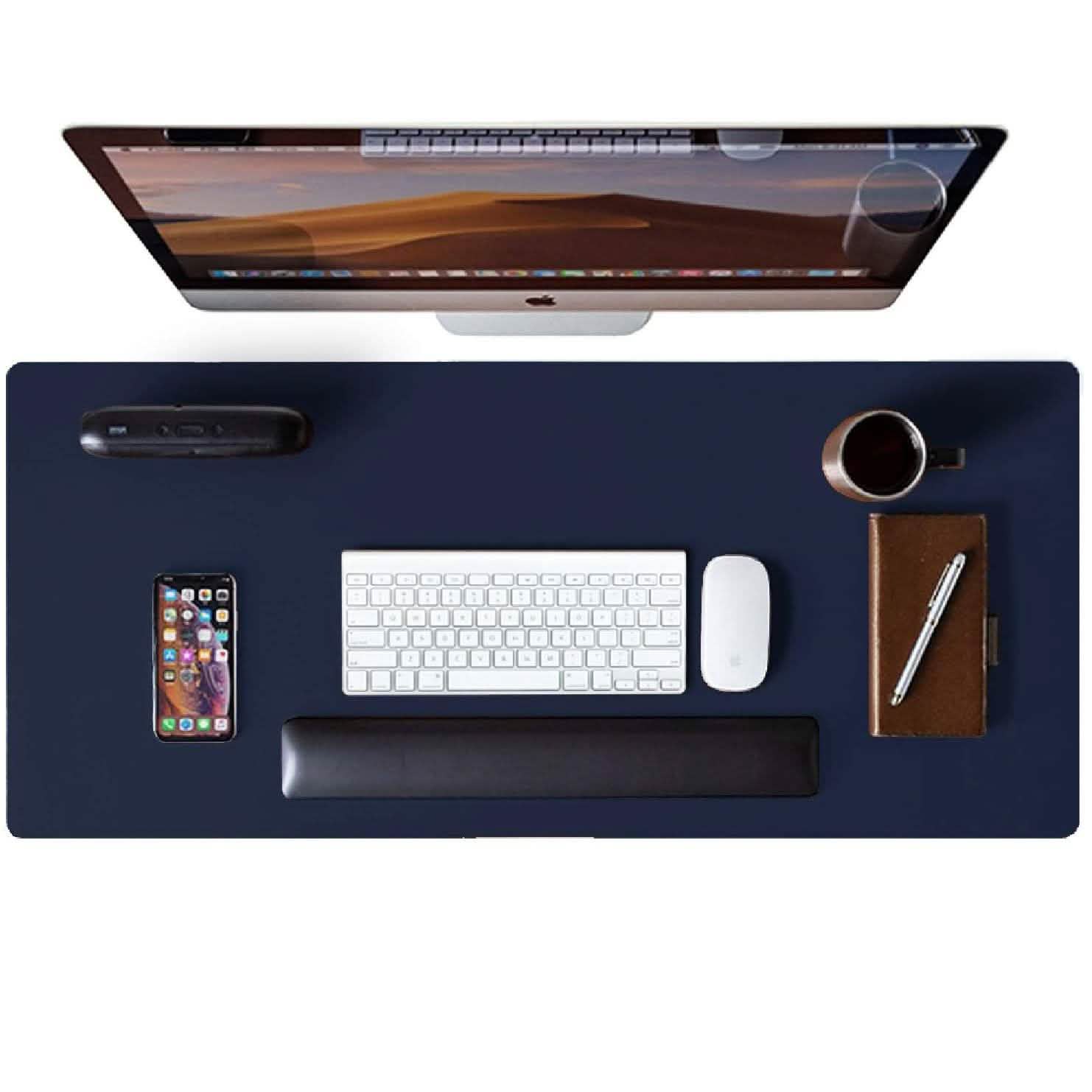 Waterproof Leather Desk Writing Pad for Office and Home