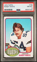 Graded 1976 Topps Randy White #158 Rookie RC Football Card PSA 8 NM-MT