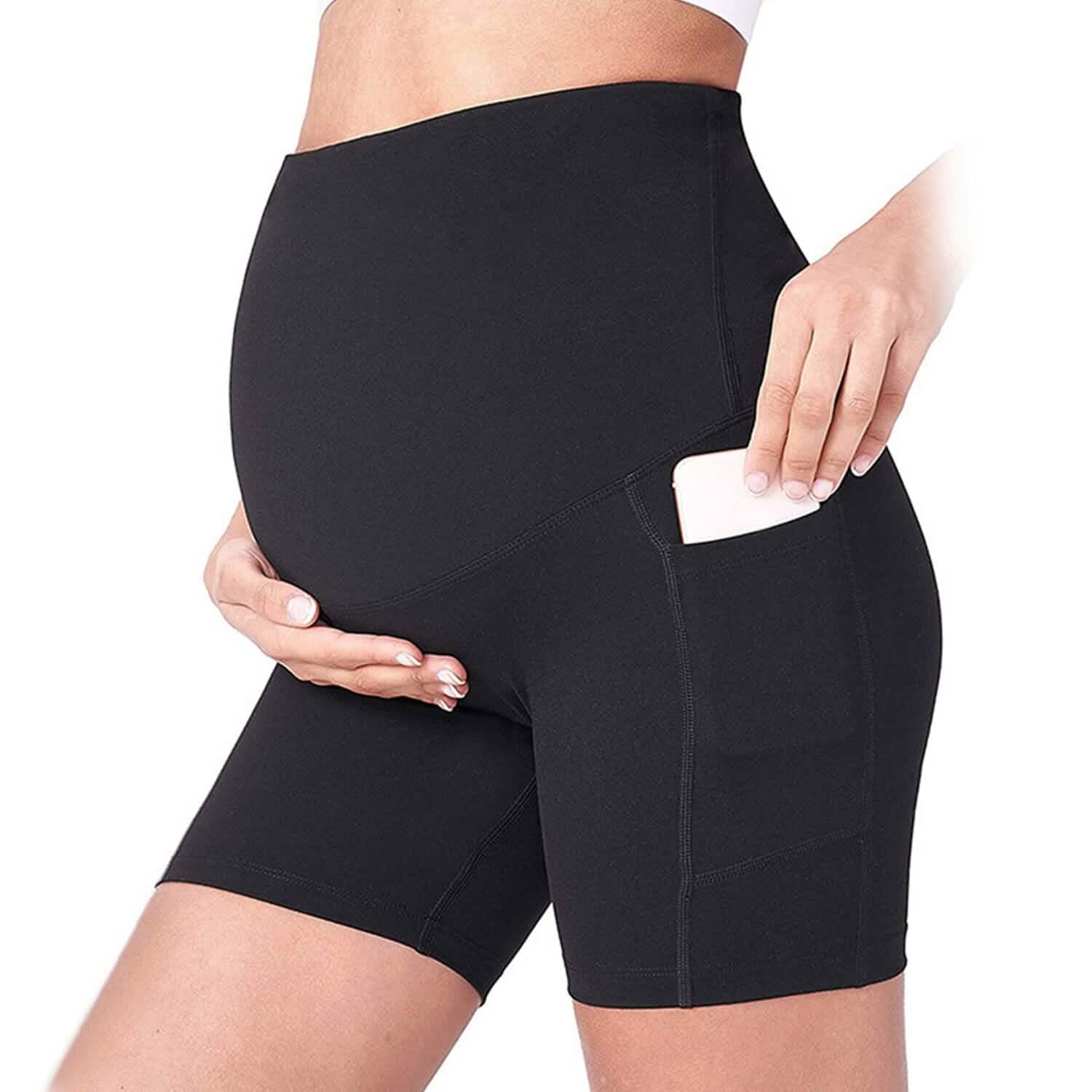 Women Maternity Seamless Shorts